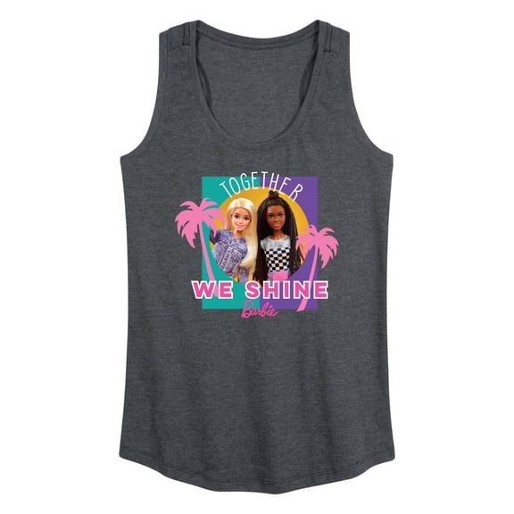 Barbie - Together We Shine - Color Block - Women's Racerback Tank Top