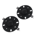 thumbnail image 1 of 25.5mm Voice Coil Black Horn Tweeter Silk Diaphragm Film Treble Round Frame, 1 of 5