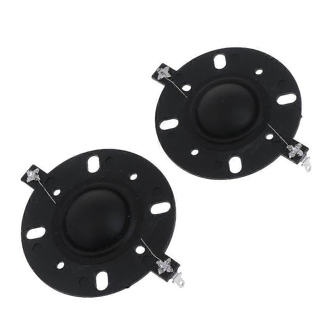 25.5mm Voice Coil Black Horn Tweeter Silk Diaphragm Film Treble Round Frame