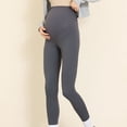 thumbnail image 5 of breaise Maternity Leggings for Women Over the Belly Pregnancy Yoga Tights Pants Cozy Active Wear Workout Stretchy Pregnancy Pants, 5 of 5