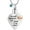 Grandma, variant on Small Heart Crystal Urn Necklace for Human Ashes Heart Birthstone Memorial Cremation Jewelry Ash Necklace Keepsake Jewelry for Women