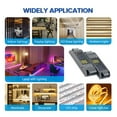 thumbnail image 6 of DC 12V 24V LED Linear Power Supply, AC 100V 265V Mute Lighting Transformers, 100W LED Driver Power Adapter, For Strip Light Bulb, 6 of 7