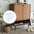 thumbnail image 4 of KAKOWELY Shoe Storage Rack 1pc Three-layer Shoe Rack Household Shoe Shelf Multi-Use Shoe Storage Rack20.87"X16.93"X10.12", 4 of 5