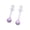 Purple, variant on Round Flexible Bioplast Ear Nose Studs Sturdy Bioceramics Nickel Piercing Retainers Portable Designs Fashionable