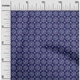 thumbnail image 2 of oneOone Viscose Jersey Navy Blue Fabric Asian Suzani Fabric For Sewing Printed Craft Fabric By The Yard 60 Inch Wide, 2 of 5
