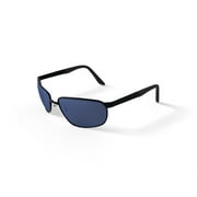 PRX Clawz Men’s Fashion Sunglasses in Matte Brown, Square, Metal, 62-16-130, with Case