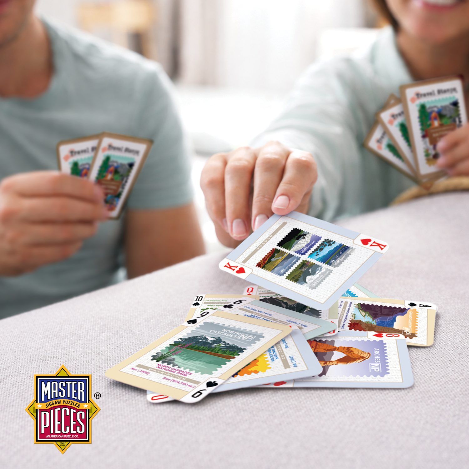 MasterPieces National Parks Travel Stamps Playing Cards photo 4