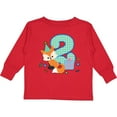 thumbnail image 3 of Inktastic Im 2 Years Old With Fox Boys or Girls Long Sleeve Toddler T-Shirt, 3 of 5