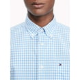 thumbnail image 3 of Men's Tommy Hilfiger Capote Classic-Fit Solid Shirt Color: Provence Size: XL, 3 of 4