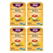 Yogi Roasted Dandelion Spice DeTox Tea (4 pk, 16 ea) - Organic Herbal Tea