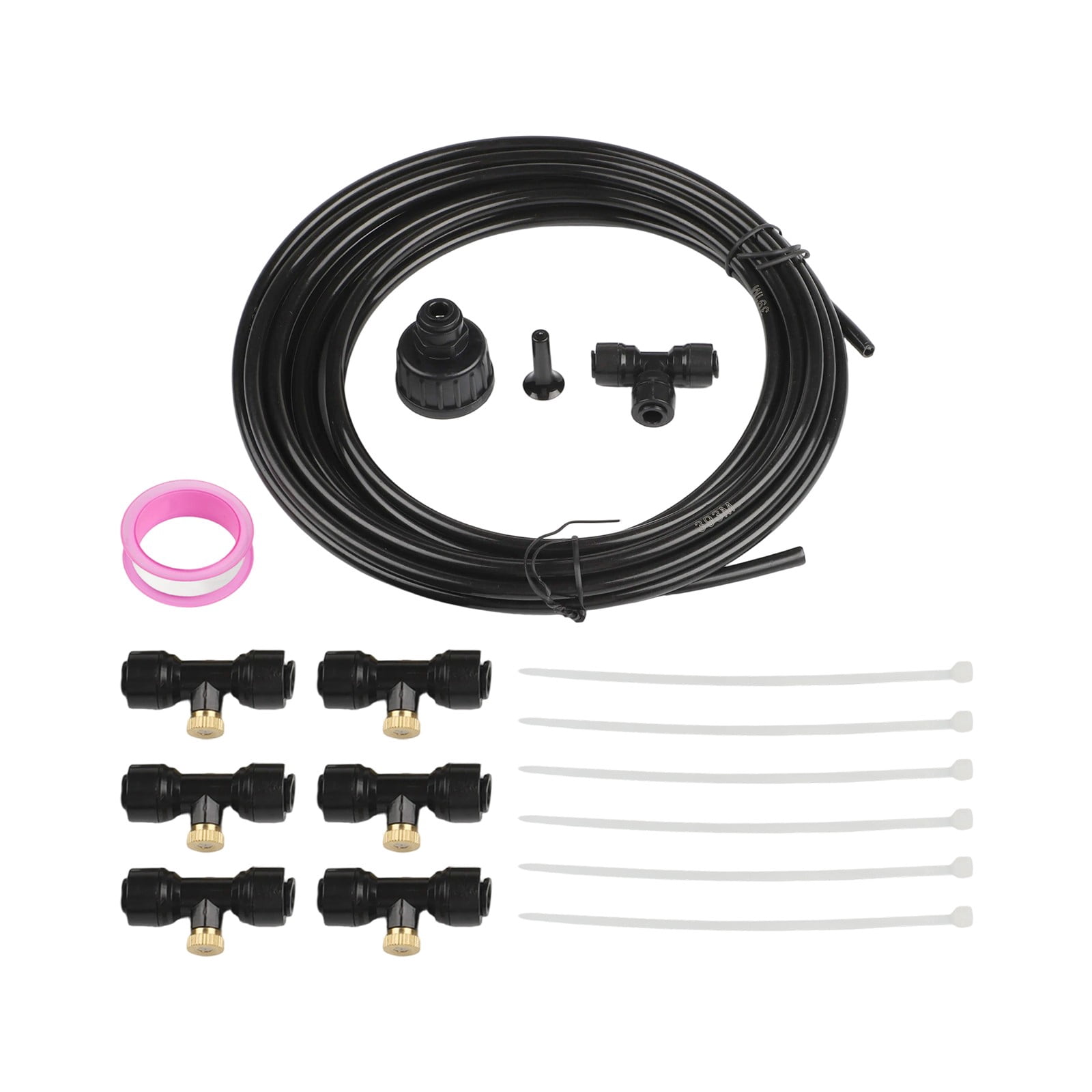 Outdoor Mist Cooling System: Low Pressure Mist For Garden And Drip Irrigation