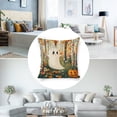 thumbnail image 3 of Pumpkin Ghost Bohoo Linen toss pillowcase Decoration pillowcase Gift preferred 18x18" Cushion cover 2 set Sofa pillowcase Sofa bedroom living room car, 3 of 8