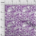 thumbnail image 2 of oneOone Velvet Purple Fabric Florals Sewing Craft Projects Fabric Prints By Yard 58 Inch Wide, 2 of 4
