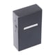 thumbnail image 1 of EeaseMX Estuche automático con tapa tipo almeja, de aluminio magnético de gran capacidad (negro), 1 of 7