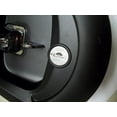 thumbnail image 4 of Auto Crane 560525001, Door Latch, Chrome T-Handle, Key Code J201 (03/2005+), 4 of 5