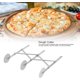 thumbnail image 5 of Cortador de pizza, cortador de pizza de acero inoxidable con múltiples ruedas, herramienta para cortar masa, pan, repostería, herramienta para hornear en la cocina (3 ruedas), 5 of 5