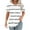 Multicolor, variant on Lmnyox Striped Blouses for Women Casual Short Sleeve Crew Neck Loose Summer Shirts Fashion Tunic Tops 2025