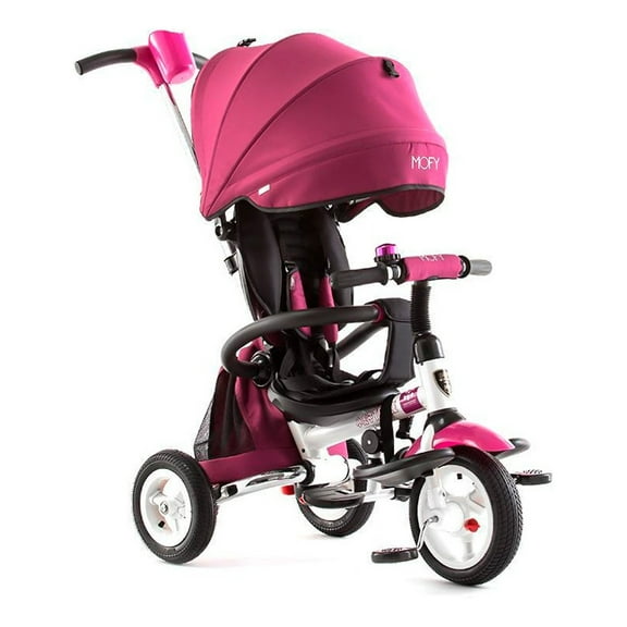 Triciclo Para Niños Evolutivo De Lujo Semi- Plegable Morado