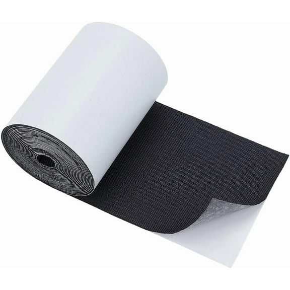 157x4 Inch Self Adhesive Fabric Repair Patch Linen Fabric Patches Fabric Repair Kits for Couch Furniture Chair Car Seats Headboards Black Black 1roll