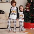 thumbnail image 2 of Nuevo conjunto navideño para padres e hijos con estampado de cervatillo a cuadros, pijama familiar de dos piezas con cabeza de ciervo a la moda europea y americana, 2 of 5