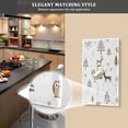 thumbnail image 5 of Yayeee Blank Wall Plate Cover 1-Gang 4.5"x2.7" Home Unused Decorative Outlet, Christmas Forest, 5 of 7