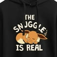 thumbnail image 3 of Pokémon - The Snuggle Eevee - Juniors Cropped Pullover Hoodie, 3 of 5