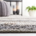 thumbnail image 4 of SAFAVIEH Vintage Leather Henley Striped Area Rug, Grey/Natural, 3' x 5', 4 of 8