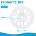 thumbnail image 2 of Unique Bargains 45mm Plastic Washers, 800pcs Plastic Insulation Washers Self Locking Washers for Foam Insulation Board Insulation Pins, 2 of 7