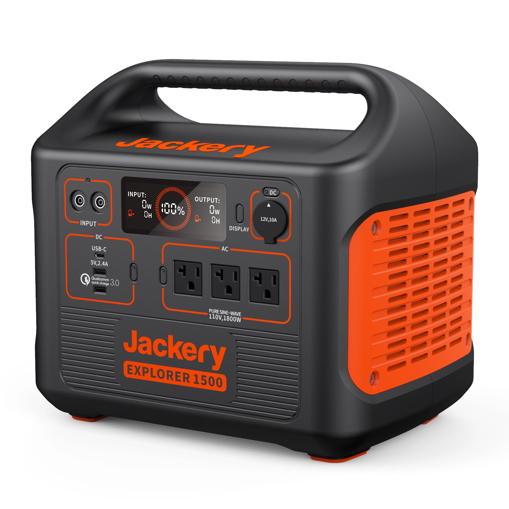 Jackery Portable Power Station, 293Wh Lithium Battery, 110V/300W AC
