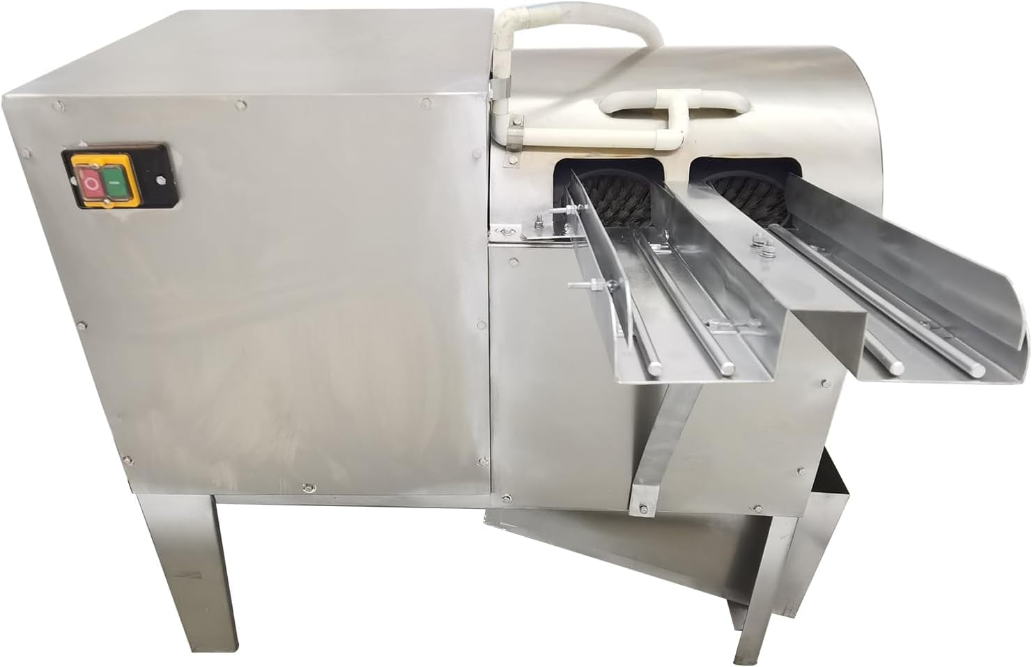 Double Row Automatic Egg Washing Machine Electric Farm Egg Surface Cleaning Machine 4000 Pcs/H