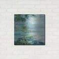 thumbnail image 3 of Luxe Metal Art 'Lily Pond 1'  by Silvia Vassileva Metal Wall Art, 24" x 24", 3 of 8