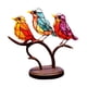 thumbnail image 5 of Adorno de escritorio de pájaros en rama, estatuas de pájaros, obra de arte artesanal, escultura de pájaros de Metal, decoración del hogar para mesa 16cmx20cmx8cm Gloria Estatua de escritorio, 5 of 9