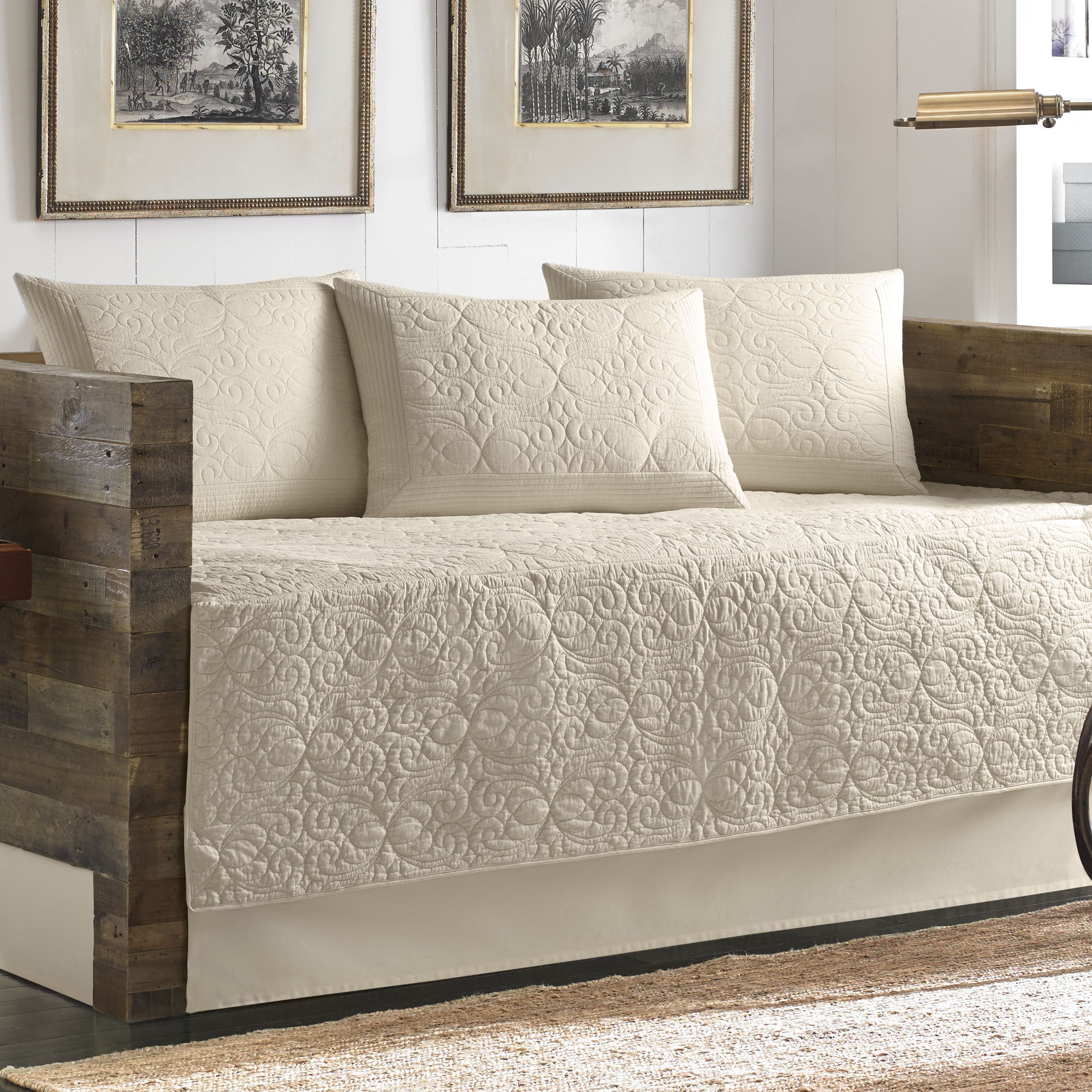 Tommy Bahama Nassau Ivory 5piece Daybed Cover Set