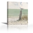 thumbnail image 1 of Seaside Perch - Contemporary Fine Art Giclee on Canvas Gallery Wrap - wall décor - Art painting - 22 x 27 Inch - Ready to Hang, 1 of 2