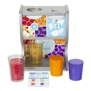 Melissa & Doug Wooden Thirst Quencher Drink Dispenser With Cups, Juice Inserts, Ice Cubes (12 pcs) | FSC-Certified Materials