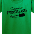 thumbnail image 4 of Inktastic Someone in Pennsylvania Loves Me Youth T-Shirt, 4 of 5