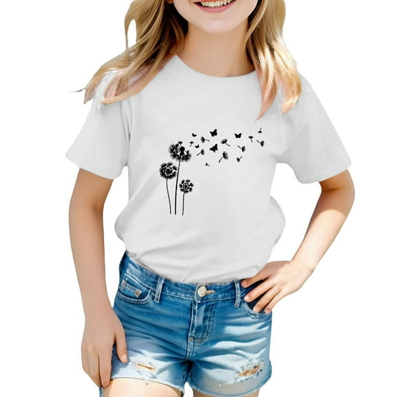 MZXELPRJD Teen Tops Trendy White Tops for Girls White Button Down Shirt Girls 10-12 6 Year Old Boys Clothes Big Kids Clothes Girls Size 18-20 Plus Kids 10-12 Baby Girl Clothes 0-3 Months 4t