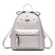 thumbnail image 2 of Mochila informal con remaches para mujer, bolso escolar pequeño y fresco, versión coreana, novedad de invierno, 2021 Fivean unisex, 2 of 2