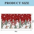 thumbnail image 3 of Red Christmas Fluorescent Light Covers, Snowman Snowflake Xmas Tree Winter Magnetic Light Covers for Ceiling Lights, Fluorescent Ceiling Shade Filters for Classroom Bedroom Office 4x2Ft x 4PCS, 3 of 8