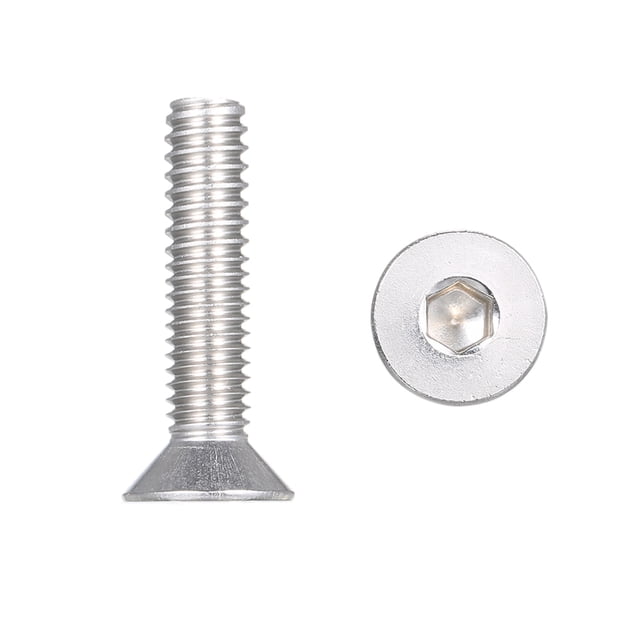 Tornillo Irfora DIN7991 304 Tornillos Allen Tornillos hexagonales de acero inoxidable Tornillo hexagonal M6 * 30 Irfora Tornillo
