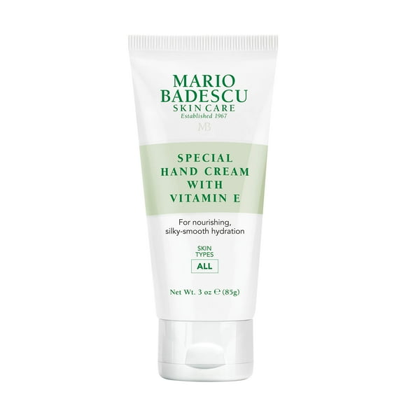 Crema de manos Mario Badescu sin perfume con vitamina E, 90 ml, para hombres y mujeres