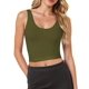 thumbnail image 3 of Crop Tops AURUZA Sin Mangas con Cuello en U para Mujer Talle S, 3 of 7