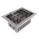 thumbnail image 3 of Moldes para helado BuyWeek de acero inoxidable plata 30 helados, 3 of 12