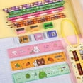 thumbnail image 4 of 5pcs School Essentials Set - Includes 2 Pencils, Eraser, Sharpener & Ruler In Portable Gift Box - Perfect For Back To School & Graduation Gifts, 4 of 5