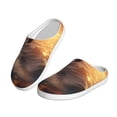 thumbnail image 2 of Kdxio Sunset Dancing Dolphin Women's Men's Slippers Plush Slip-On House Slipper for Winter Indoor Soft Cushion Non-slip Fluffy Slides Slippers-37/38, 2 of 7