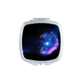 thumbnail image 1 of Bright Mystery Nebula Universe Space Mirror Portable Compact Pocket Makeup Double Sided Glass, 1 of 3