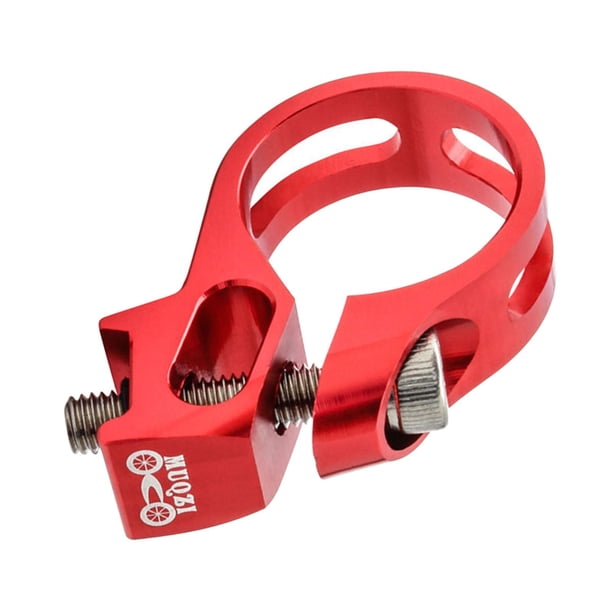 Juego de abrazaderas para bicicleta de montaña X5, X7, X9, X0, XX, XO1, XX1, compatible con bicicletas MTB de 22,2" rojo