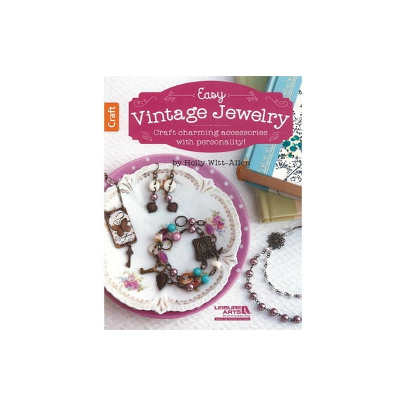 Leisure Arts Easy Vintage Jewelry Book