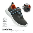 thumbnail image 4 of BURUDANI Kids Tennis Shoes Boys Girls EZ-Ons FunRun Breathable Running Athletic Sneakers, 4 of 6