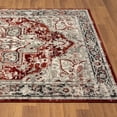 thumbnail image 3 of Luxe Weavers Distressed Moroccan Floral Red 6x9 Area Rug, Vintage Carpet, 3 of 10